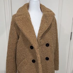 Zara teddy coat